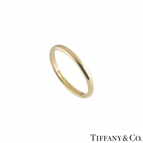 Tiffany & Co. Yellow Gold Wedding Band Ring